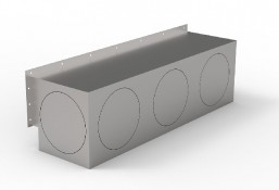 Plenum mandata isolato Falko OC 510 - 5 x DN160 Plenum mandata isolato Falko OC 510 - 5 x DN160